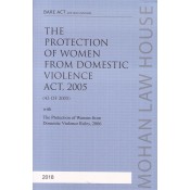 Mohan Law House's The Protection of Women from Domestic Violence Act, 2005 Bare Act